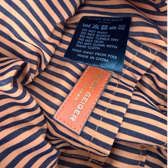 Kurt Geiger London Kensington Crochet Granny Square Colorful with Chain Strap - Picture 13 of 13